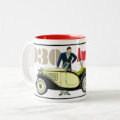 1930アメリカンオースティン ツートーンマグカップ (正面左)