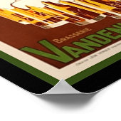 1930アールデコベルギービール広告 ポスター (角)