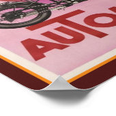 1930アールデコAutomoto ポスター (角)