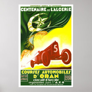 1930オラングランプリヴィンテージレース ポスター