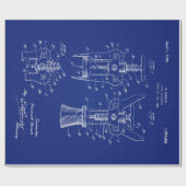 1930コルク抽出器特許 ラッピングペーパー (フラット)