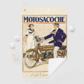 1930パーソナライズされた年代デザインゴルフタオル ゴルフタオル (インサイチュ)