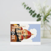 1930フィレンツェItaly Duomo旅行ポスター ポストカード (スタンド正面)