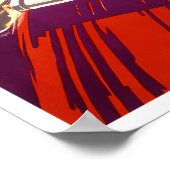 1930モナコグランプリヴィンテージレーシングポスター ポスター (角)