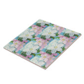 1930ヴィンテージアップルフラワーズジョージアオキーフェ タイル (側面)