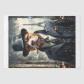 1930年にパリの刑事として知られるカモメの犬 薄葉紙 (正面)