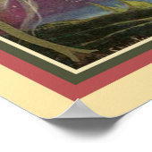 1930年のアールデコアラビア夜ポスター ポスター (角)