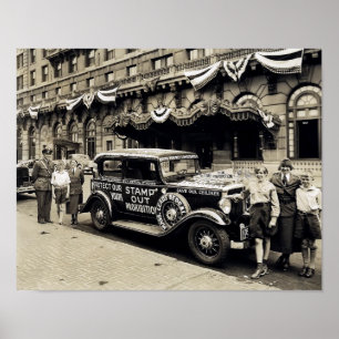 1930年のコースト・ツー・コースト禁止キャンペーン ポスター