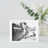 1930年のファッションヴィンテージ ポストカード (スタンド正面)