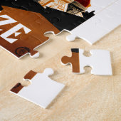 1930年のフィレンツェイタリア旅行ポスター ジグソーパズル (側面)