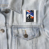 1930年のポズナンの博覧会ポスター 缶バッジ (インサイチュ)