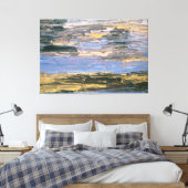 1930年の平原を襲う嵐 キャンバスプリント (インサイチュ (寝室))