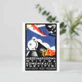 1930年ポズナン博覧会ポスター ポストカード (スタンド正面)