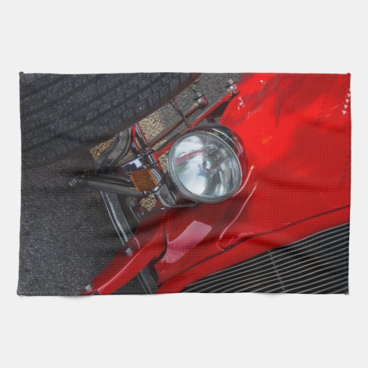 1930年ロードスター キッチンタオル (横)