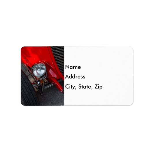 1930年ロードスター ラベル (正面)