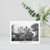 1930年代にカリフォルニアに向かった ポストカード (スタンド正面)