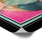 1930年代のアールデココンキスタドールたばこ広告 ポスター (角)