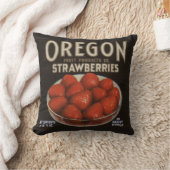 1930年代のオレゴンのイチゴ クッション (ブランケット)