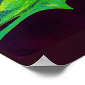 1930年代のカレドニアのオレンジ色のクレートラベル ポスター (角)