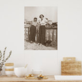 1930年代のカンヌの友達 ポスター (キッチン)