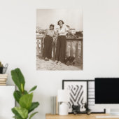 1930年代のカンヌの友達 ポスター (ホームオフィス)