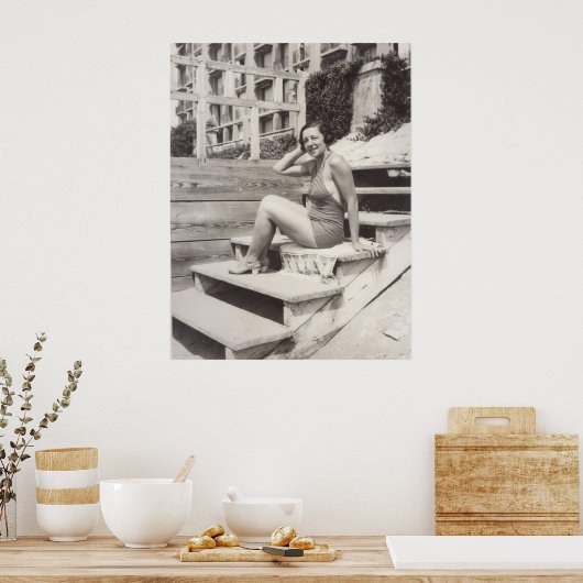 1930年代のカンヌ ポスター (キッチン)