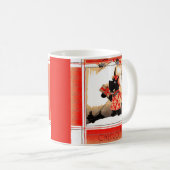 1930年代のクリスマススコッティー犬『チアイオ』 コーヒーマグカップ (正面右)