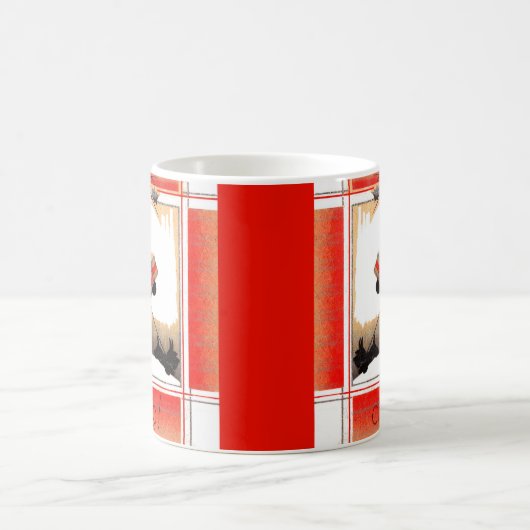 1930年代のクリスマススコッティー犬『チアイオ』 コーヒーマグカップ (中央)