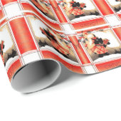 1930年代のクリスマススコットランド犬は「チアオ」と言う ラッピングペーパー (ロールコーナー)