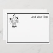 1930年代のゴルフクラブを持つファッショナブルなレディーゴルファー (正面/裏面)