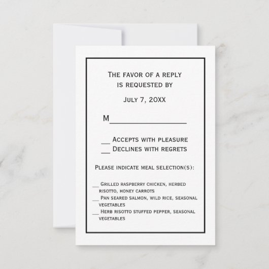 1930年代のゴルフクラブを持つファッショナブルなレディーゴルファー 出欠カード (裏面)