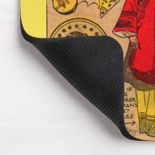 1930年代のジェーン・アーデン紙の人形中国の服 マウスパッド (コーナー)