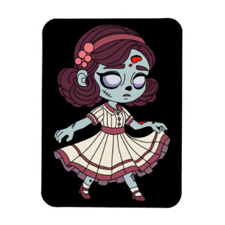 1930年代のゾンビガール マグネット