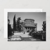 1930年代のビアリク通りのテルアビブ市役所 ポストカード (正面/裏面)