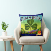 1930年代のフルーツクラートレーベルShamrock Navel Orange クッション (椅子)