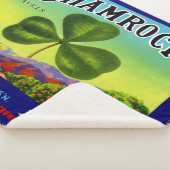 1930年代のフルーツクラートレーベルShamrock Navel Orange シェルパブランケット (3/4)