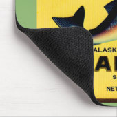 1930年代のマーベルサーモン缶ラベル マウスパッド (コーナー)