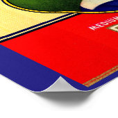 1930年代のラペルラオリーブラベル ポスター (角)