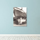 1930年代のリフランスのビエラ・カンヌでの午後 キャンバスプリント (インサイチュ (ウッドフロア))