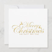 1930年代のレディースクリスマスアート カード (裏面)