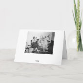 1930年代のロボットはロボット写真に甘い女性を愛する カード (裏面)