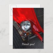 1930年代のロードスター ポストカード (正面/裏面)