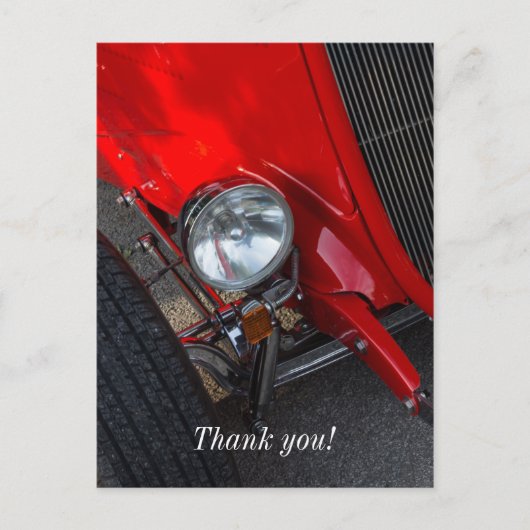 1930年代のロードスター ポストカード (正面)