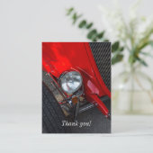 1930年代のロードスター ポストカード (スタンド正面)