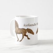 1930年代のヴィンテージ アイスランド風 コーヒーマグカップ (正面左)