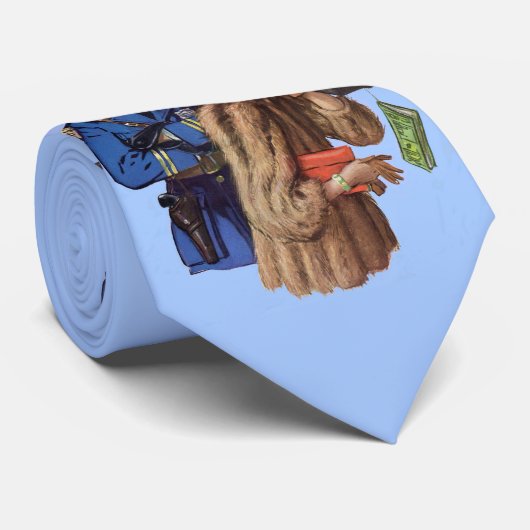 1930年代の交通警官と豊富な女性の逮捕 ネクタイ (ロール)