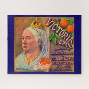 1930年代の果樹果樹状ラベルVictoriaブランドオレンジ ジグソーパズル