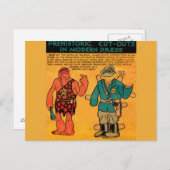 1930年代の漫画ストリップ紙人形王室のガードモー ポストカード (正面/裏面)