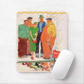 1930年代の男と女かわいらし性 マウスパッド (マウス)