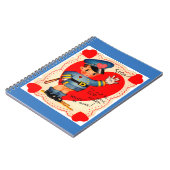 1930年代の警察の男の子バレンタイン ノートブック (左側)